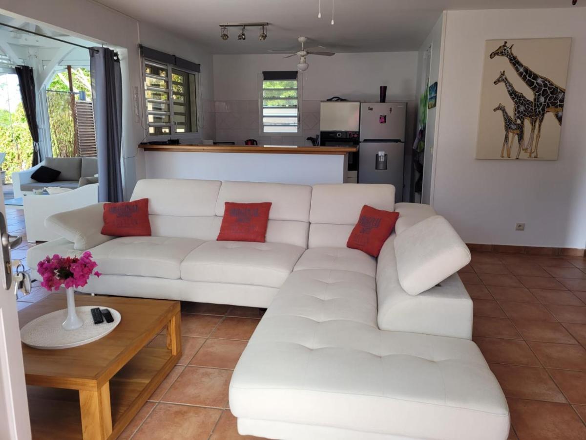 Villa Ste Marthe Avec Piscine, Grande Terrasse, Jardin Intime Et Citerne D'Eau แซงต์-ฟรองซัวส์ ภายนอก รูปภาพ